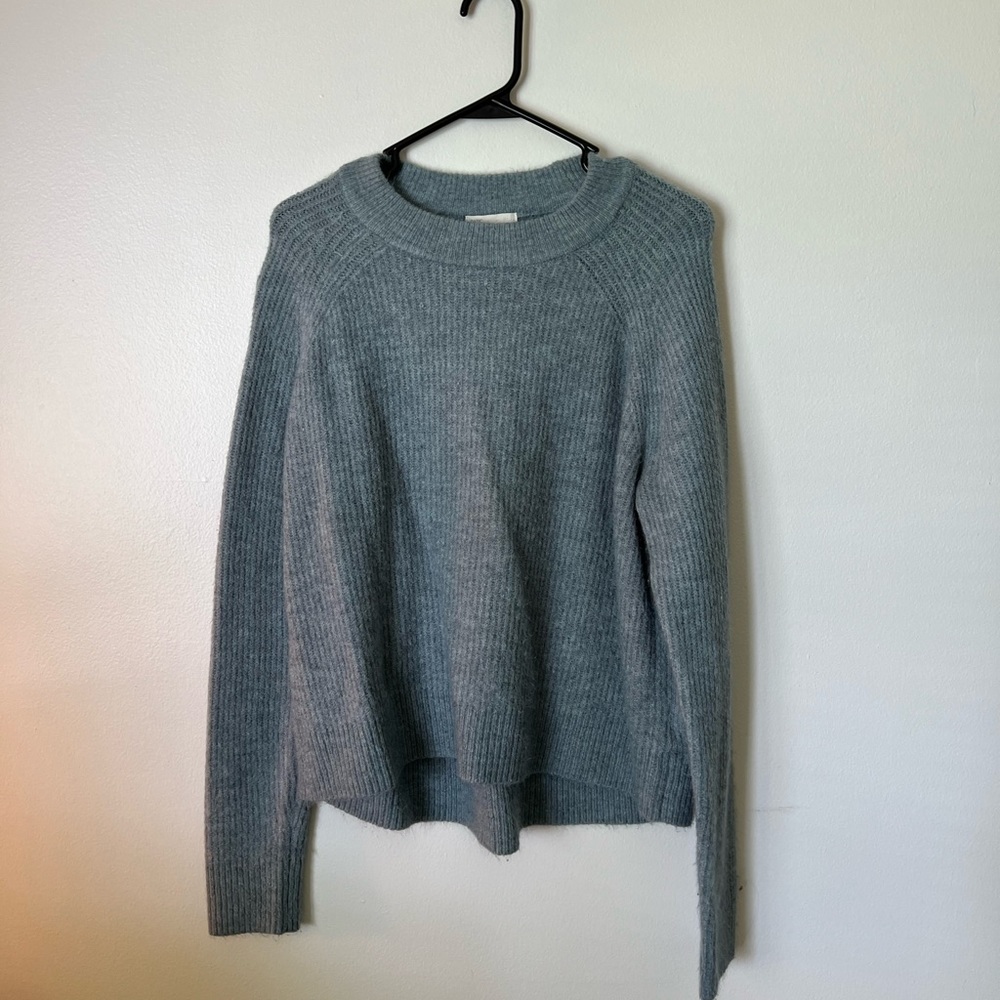 H&M Basic Light Blue Sweater - image 1